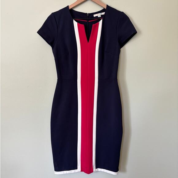 Boden Flora Ponte Dress Size 4 Petite - Picture 3 of 8